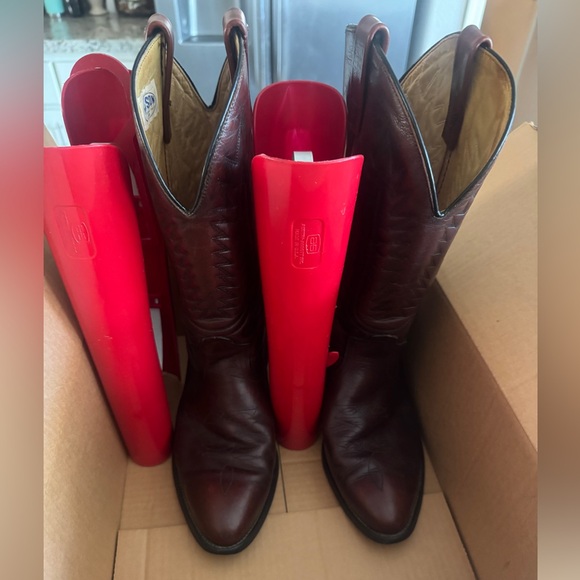 Men’s Mason Western Roper Cowboy Boots Size 8 1/2 EEE Includes Boot Inserts - Picture 2 of 16